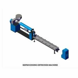 Reprocessing extruder